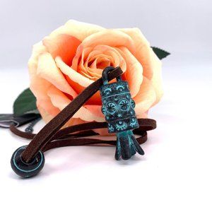 Hippie by JolliMolli ‎ Trendy Boho Brown Necklace